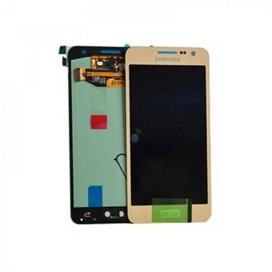 TOUCH+DISPLAY SAMSUNG GALAXY A3/A300F DOURADO (SERVICE PACK GH97-16747F)